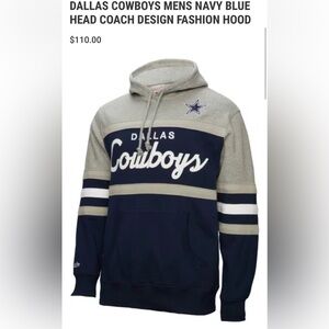 Mitchell & Ness Dallas Cowboys hoodie 2XLT
